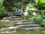 natural cleft stone steps
